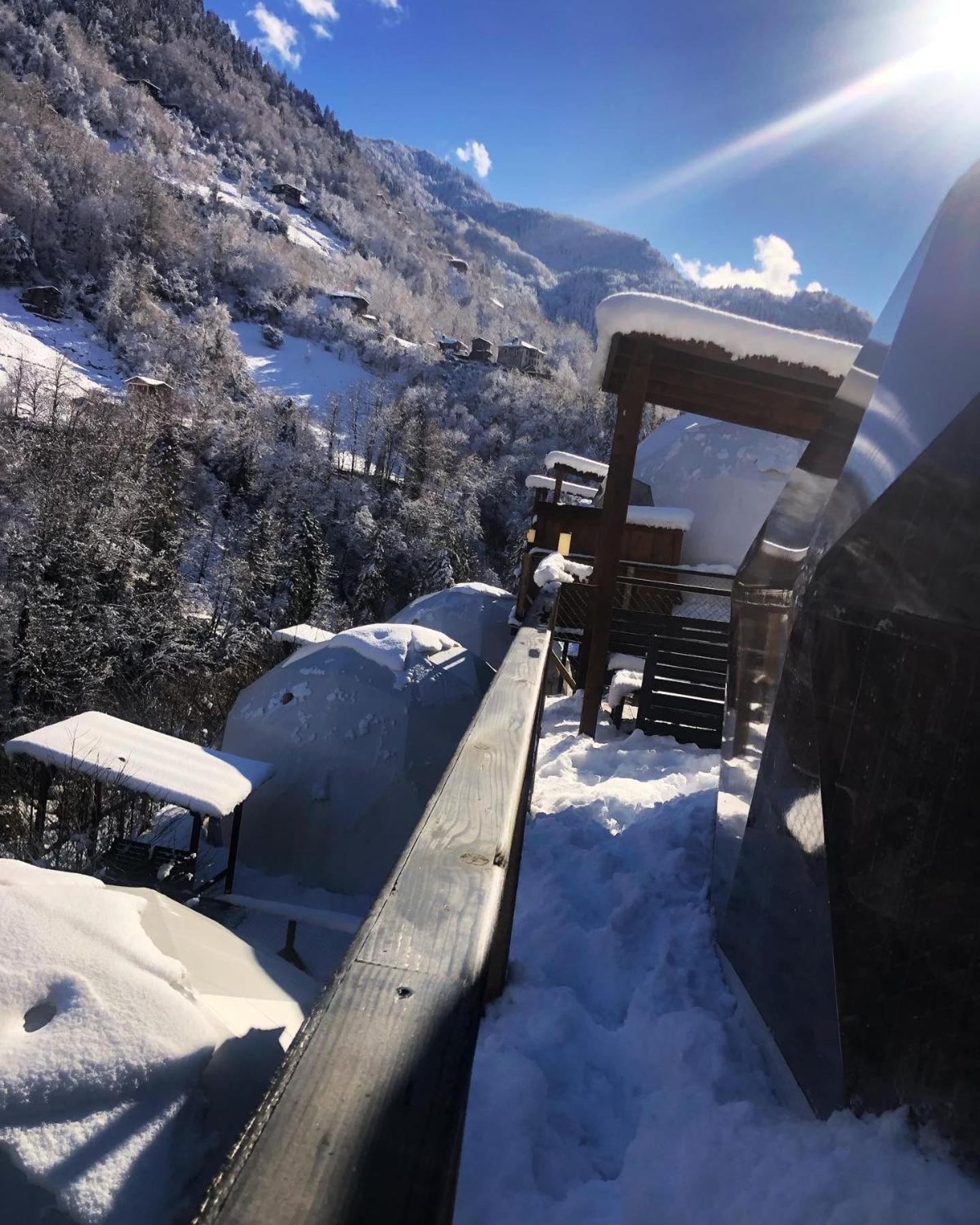 Kaledome Orman Evleri Hotel Çamlıhemşin Buitenkant foto