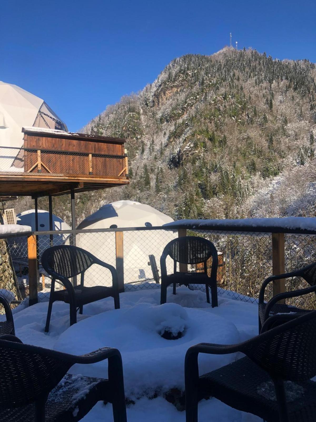 Kaledome Orman Evleri Hotel Çamlıhemşin Buitenkant foto