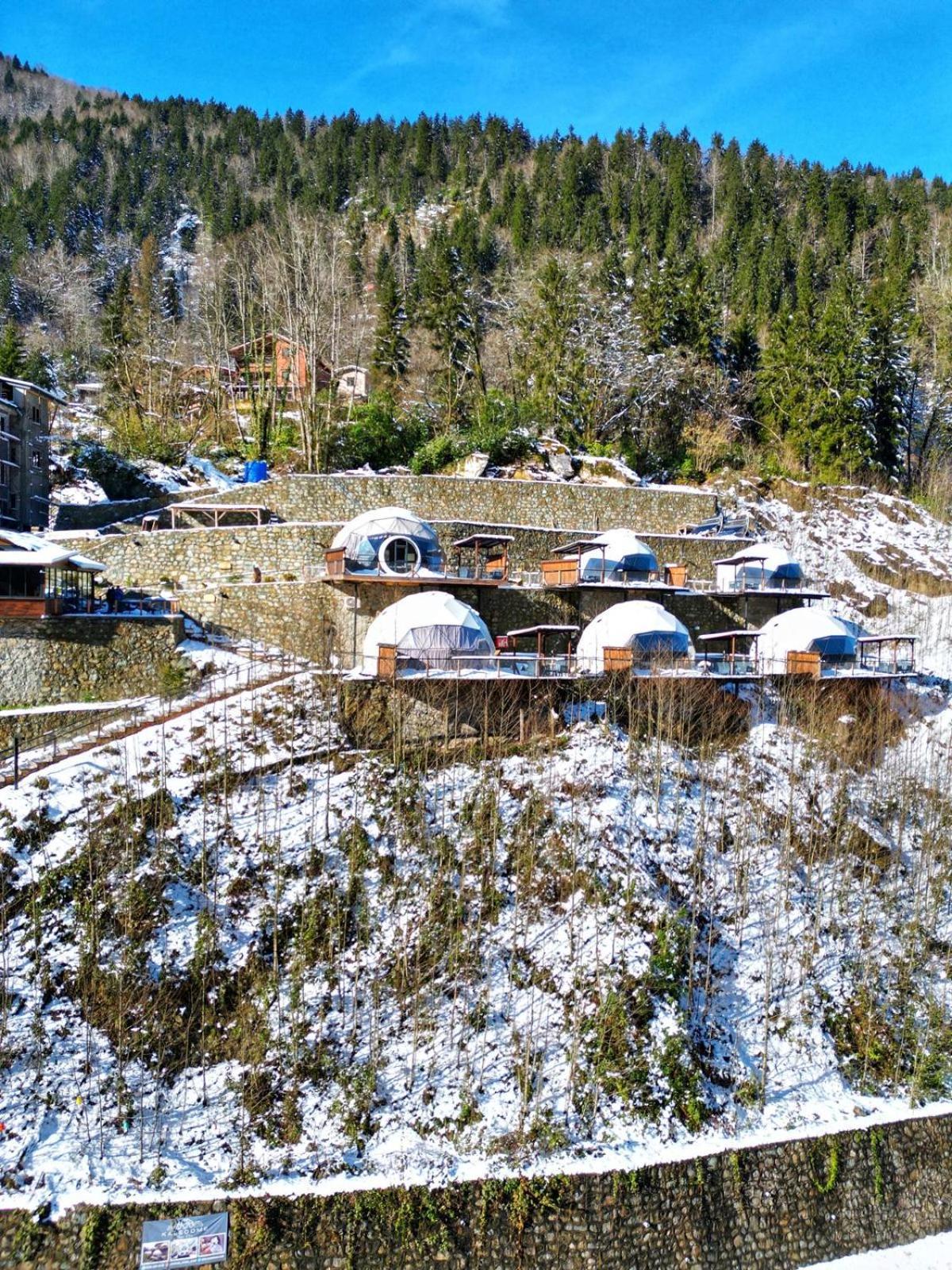 Kaledome Orman Evleri Hotel Çamlıhemşin Buitenkant foto