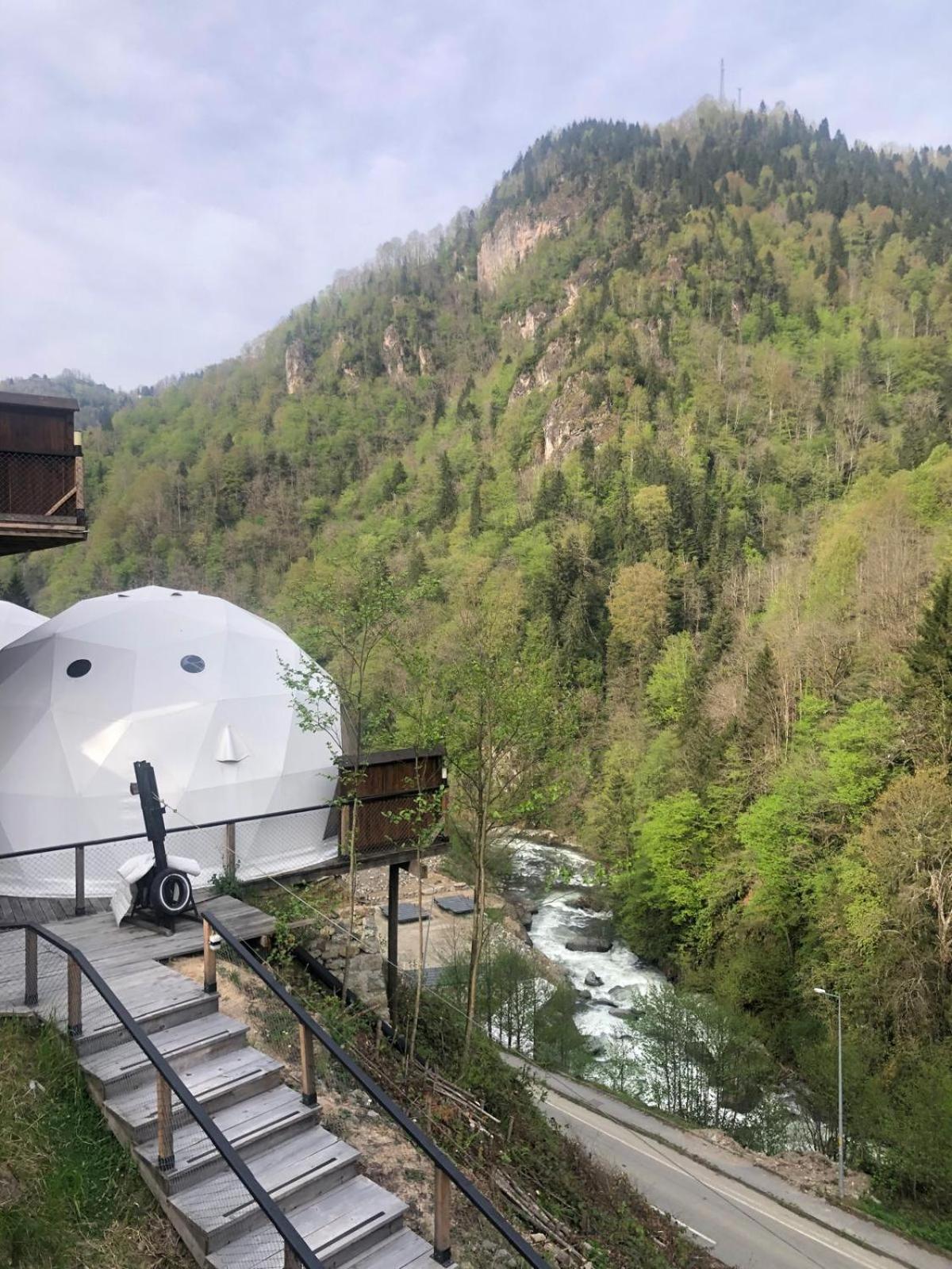 Kaledome Orman Evleri Hotel Çamlıhemşin Buitenkant foto